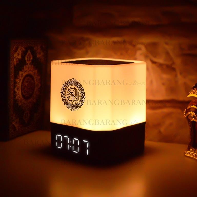 Latest Azan Clock & Al Quran Speaker Lamp Equantu QB303 Prayer