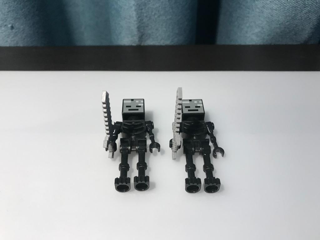 LEGO Minecraft wither skeleton minifigure Hobbies Toys Toys