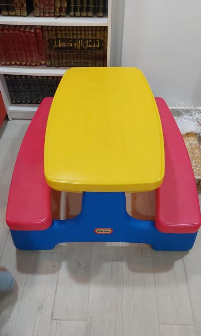 Little tikes picnic table, Babies & Kids, Baby Nursery & Kids Furniture