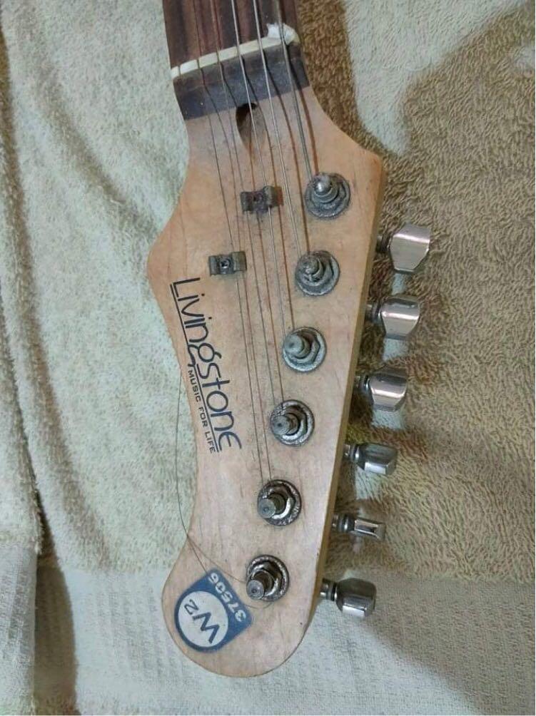 LIVINGSTONE ELECTRIC GUITAR, Hobbies & Toys, Music & Media, Musical ...
