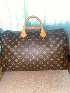 LOUIS VUITTON Keepall Speedy 40 Monogram Brown Weekend/Travel Bag 😍😍😍,  Luxury, Bags & Wallets on Carousell