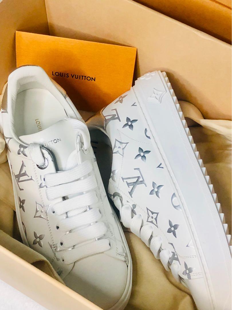 elevation tit I første omgang Louis Vuitton White Sneakers Brand New Size 38, Women's Fashion, Footwear,  Sneakers on Carousell