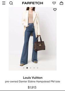 Pre Loved Louis Vuitton Damier Ebene Hampstead Pm – Bluefly