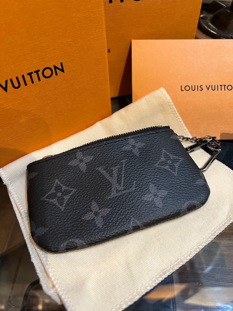 Louis Vuitton Monogram Eclipse Reverse Canvas Pochette Cles Key