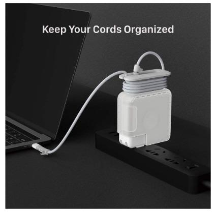 Travel Cord Organizer Compatible with Apple MacBook Air Charger, Protective  Case for USB C 29W 30W Power Adapter, MacBook Air 12'' 13'' Charging Cable