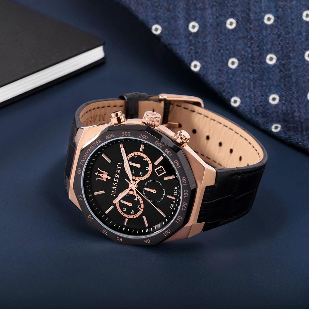 Maserati gold watch sale