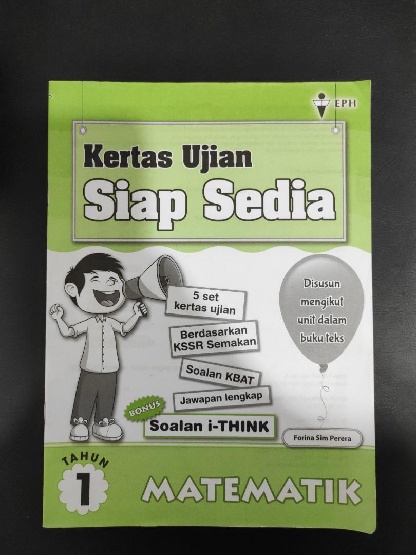 Matematik Tahun 1 Kertas Ujian Siap Sedia Hobbies Toys Books Magazines Textbooks On Carousell
