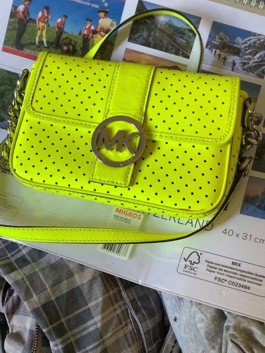 Mk neon deals bag
