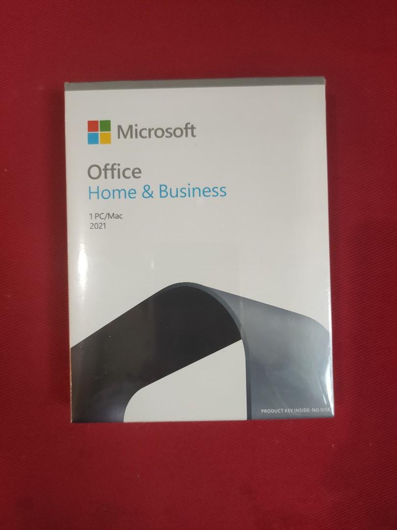 Genuine retail box microsoft office home and business box 2021 and 2019