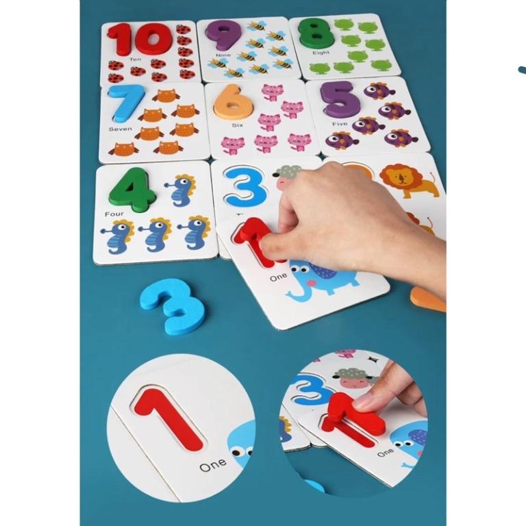 Montessori Spelling and Math Learning Game