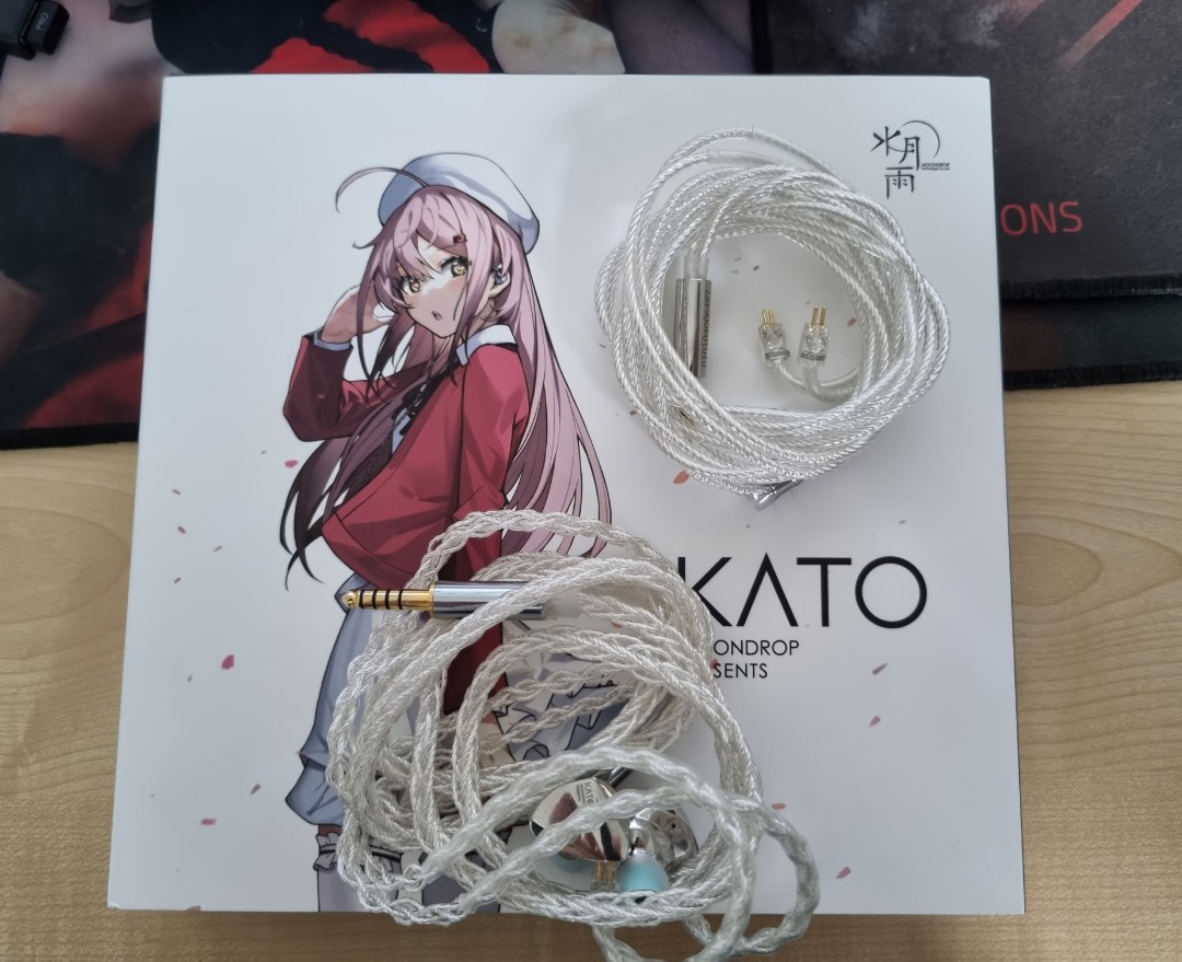 Moondrop Kato + Line K 4.4mm, Audio, Earphones on Carousell