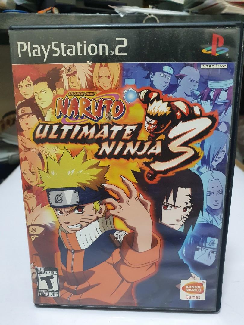 Naruto Ultimate Ninja 3 (Sony Playstation 2, ntsc) (Category: PlayStation) located in Quezon City. Submitted by itemsforadoption (Listing ID 1156027153, Image 1). Description: Rfs: Its 2022! Happy New Year. Now is a time to be joyous and declutter. And I'm doing just that this season. Naruto Ultimate Ninja 3 , has no manual but has case cover and ps2 disc. Game is in good working condition. Explore the hidden leaf village in a brand new story mod
