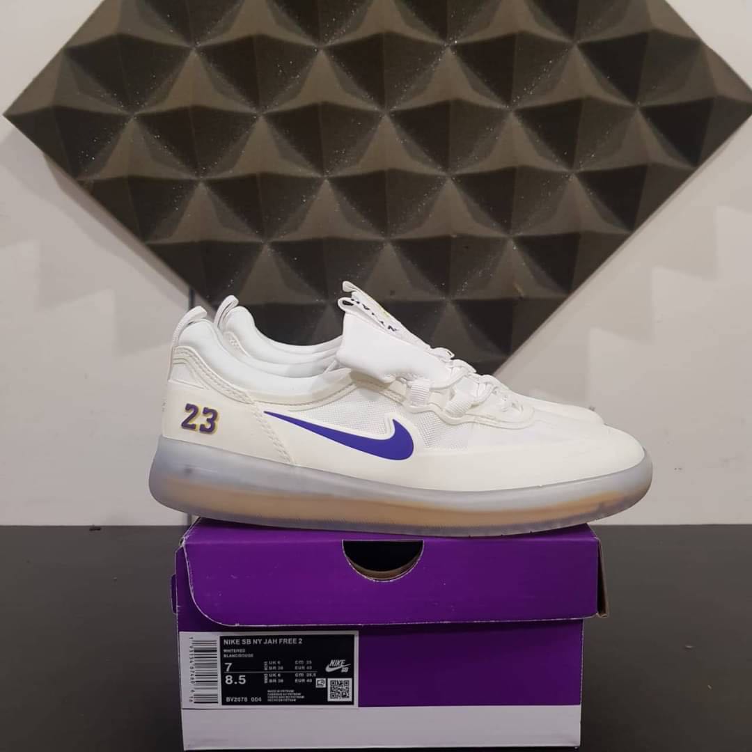 nike nyjah white blue