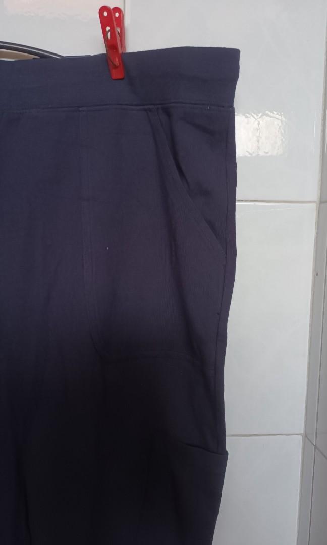 New Basic Editions Cargo Capri Navy 2XL 