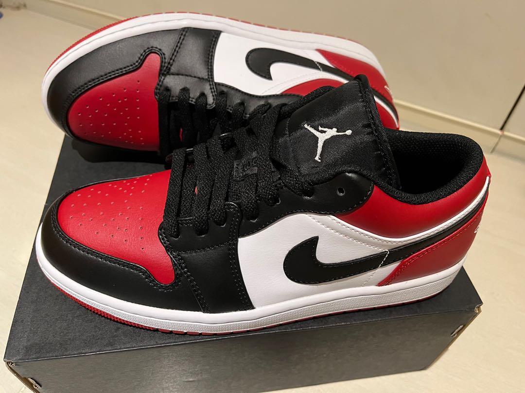 Nike Jordan 1 Low Gym Red White Black size US 8.5