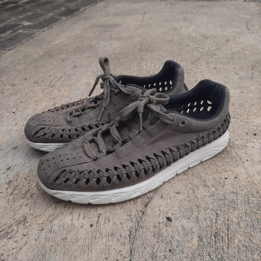 Nike mayfly woven grey, Fesyen Pria, Sepatu , Sneakers di Carousell