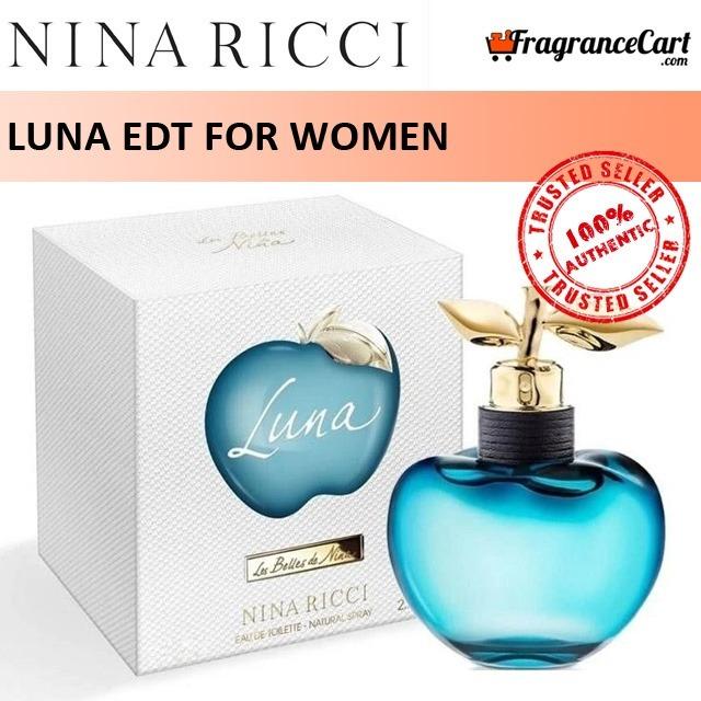 Nina Ricci Luna EDT for Women 80ml Tester Eau de Toilette Blue