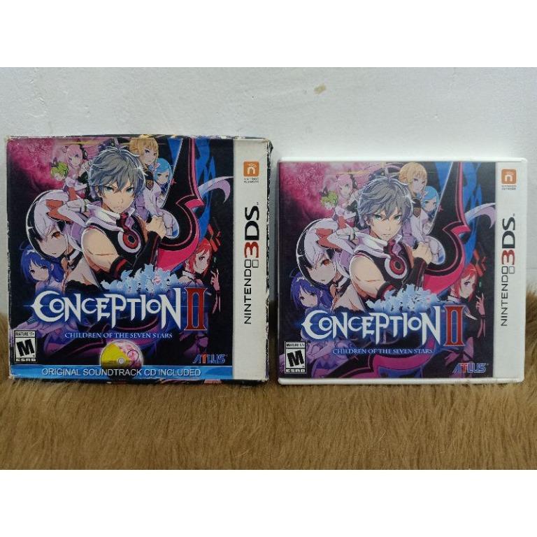 Nintendo 3DS Conception II Children of the Seven Stars Limited Edition ...