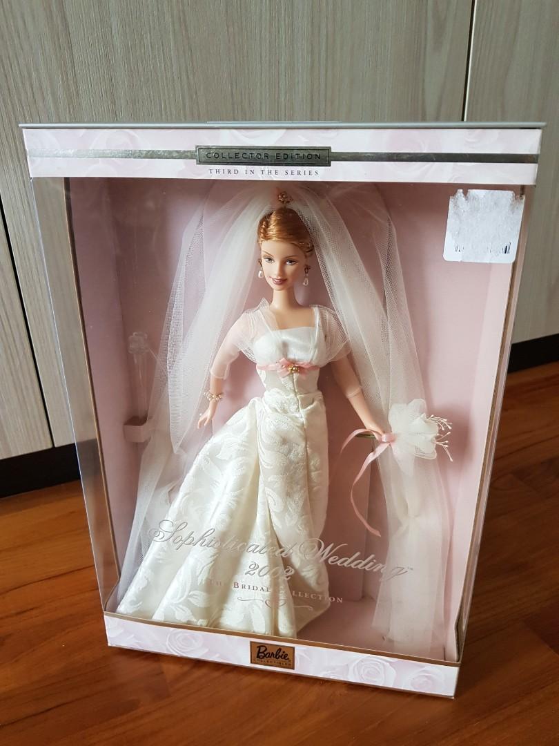 Vtg Barbie Doll Sophisticated Wedding 2002 The Bridal Collection 3rd In  Series