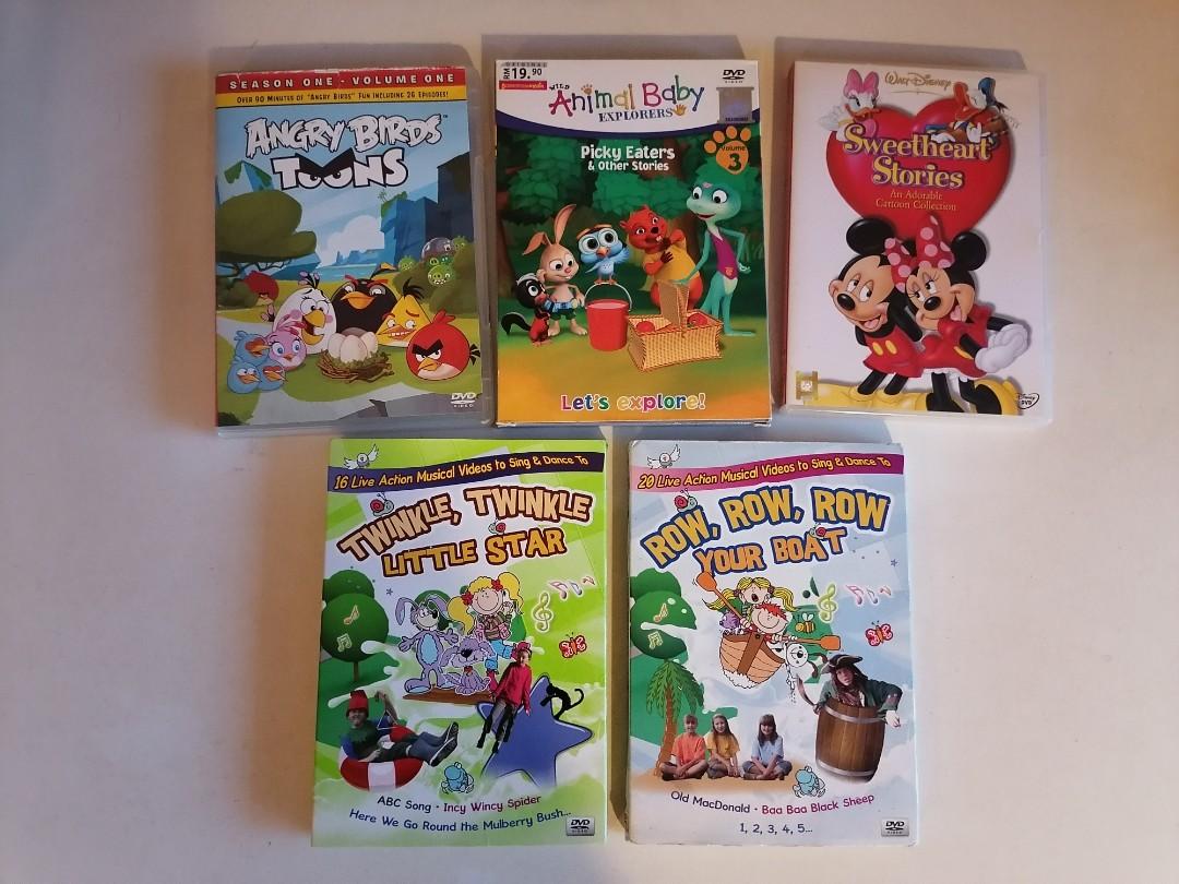 Nursery Rhymes & Sing Along Kids Cartoons DVD, Hobbies & Toys, Music ...