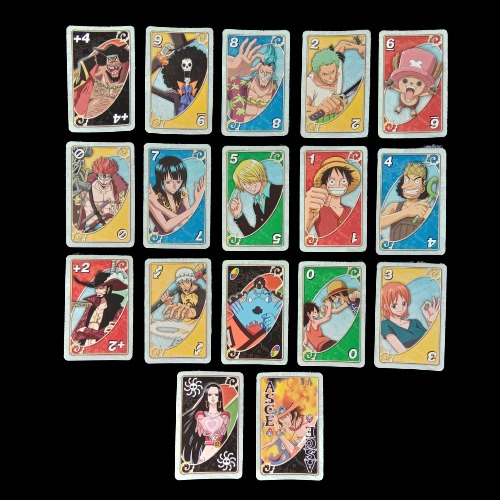 One Piece Anime Uno Cards/Card Games, Hobbies & Toys, Toys & Games on