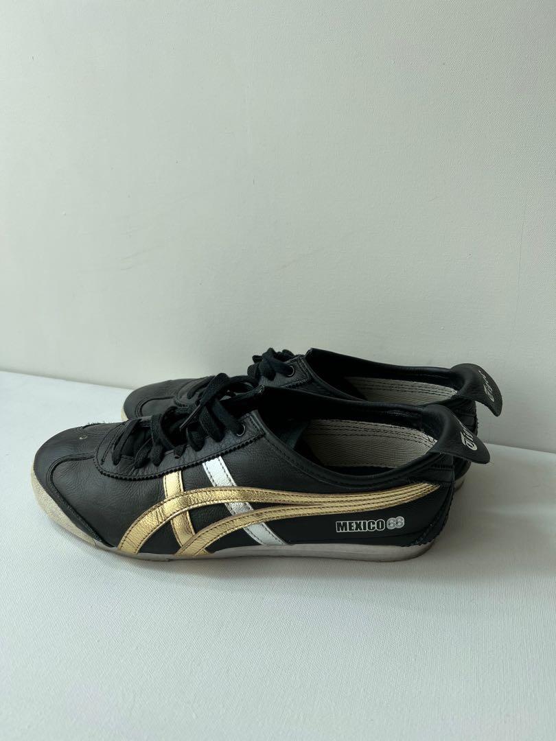 Onitsuka Tiger Black Gold Silver