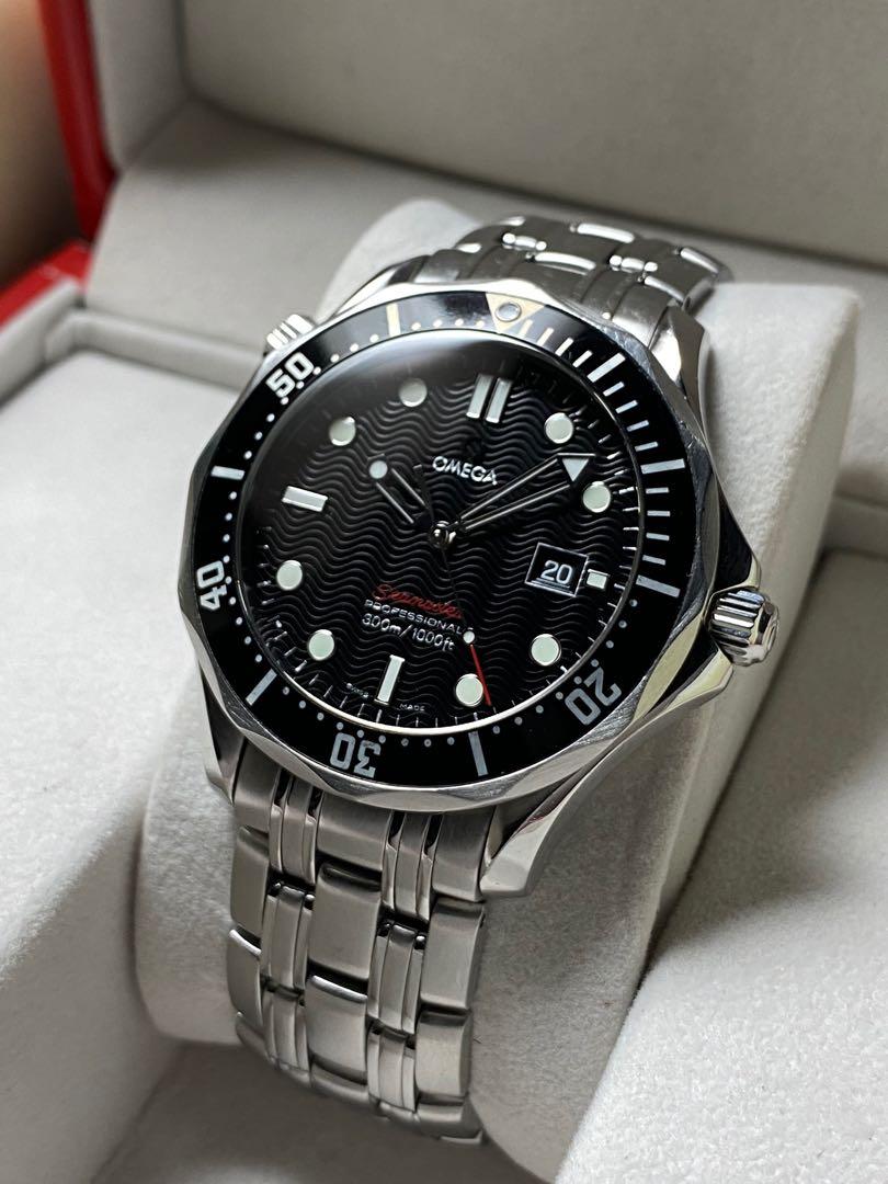 ORIGINAL OMEGA RED SEAMASTER PRO 300M 