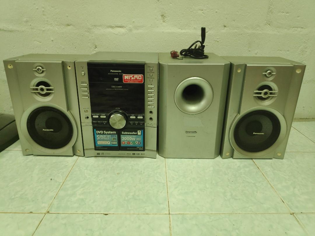 Panasonic Hi fi Radio DVD nego