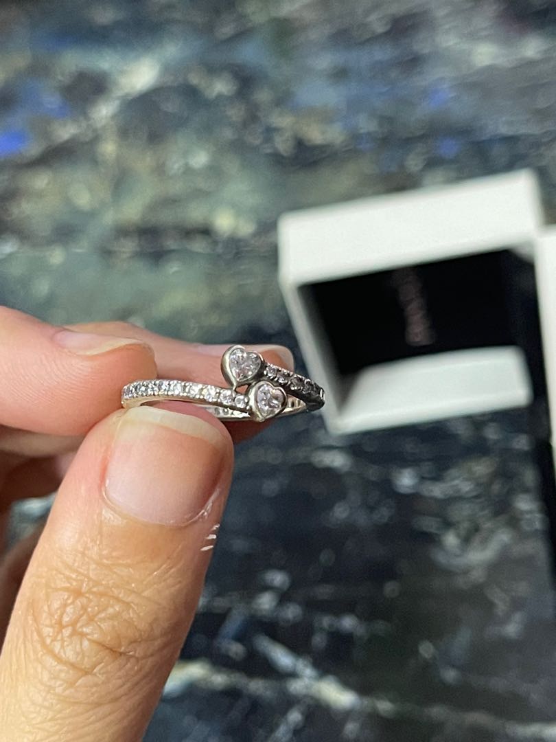 Pandora 2 online hearts ring