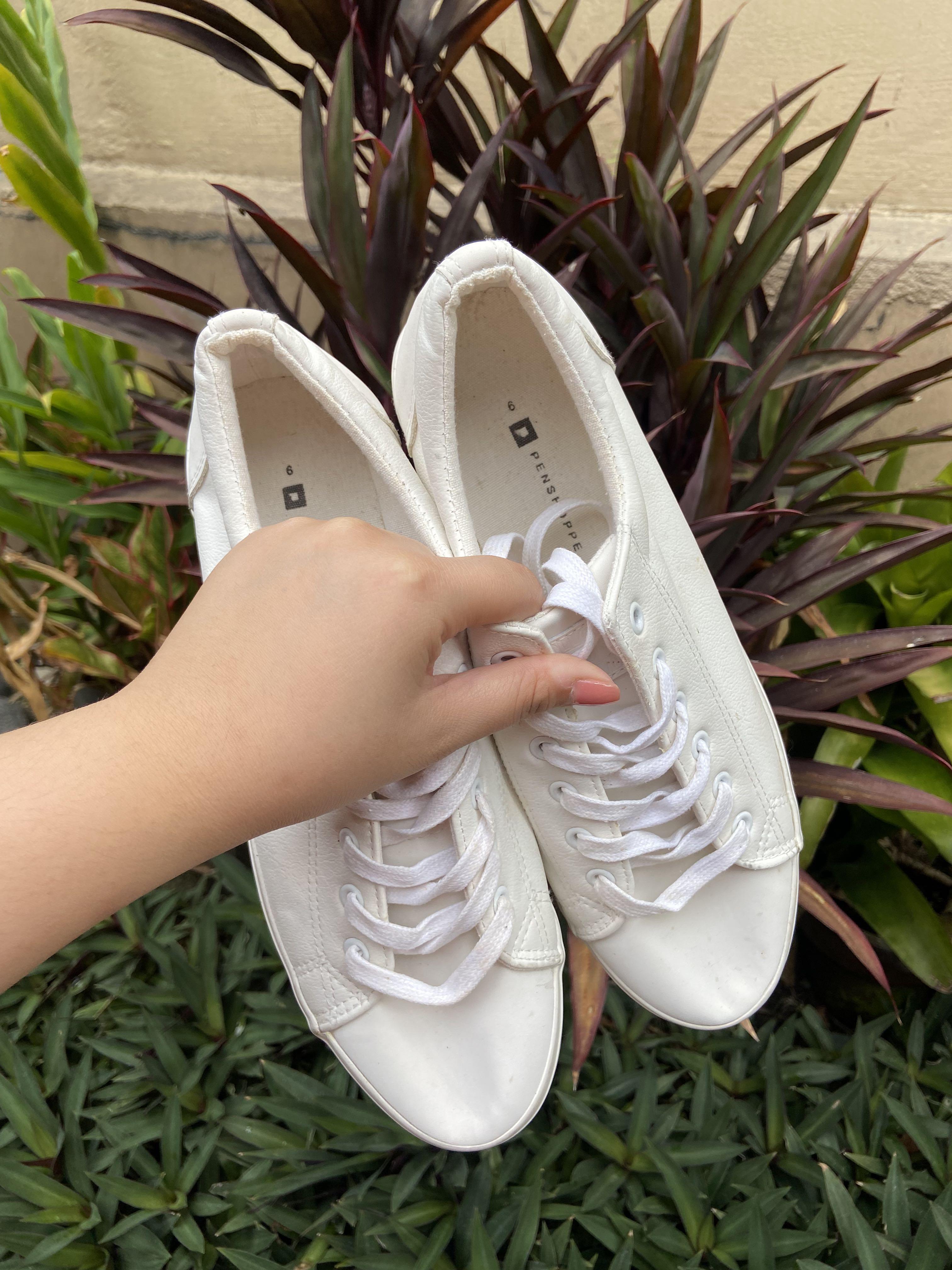 Penshoppe white shoes online