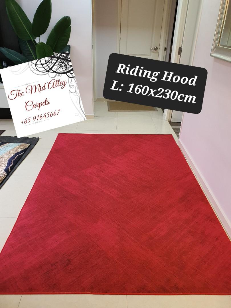Sale! Plain Red Carpet Free Delivery, Furniture & Home Living, Home Decor, Carpets, Mats