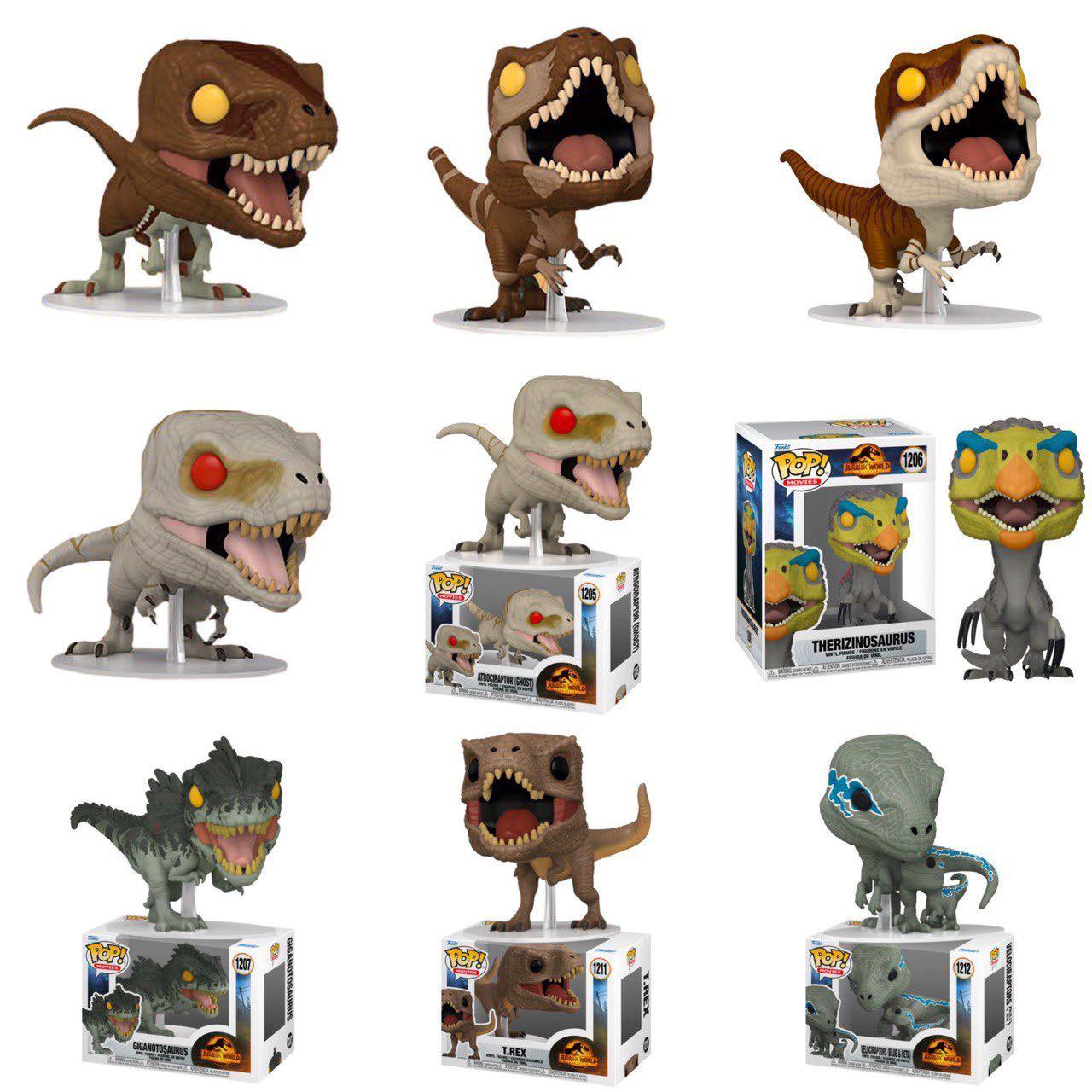 Funko Pop! Jurassic World Dominion - Juego De 5 - Set