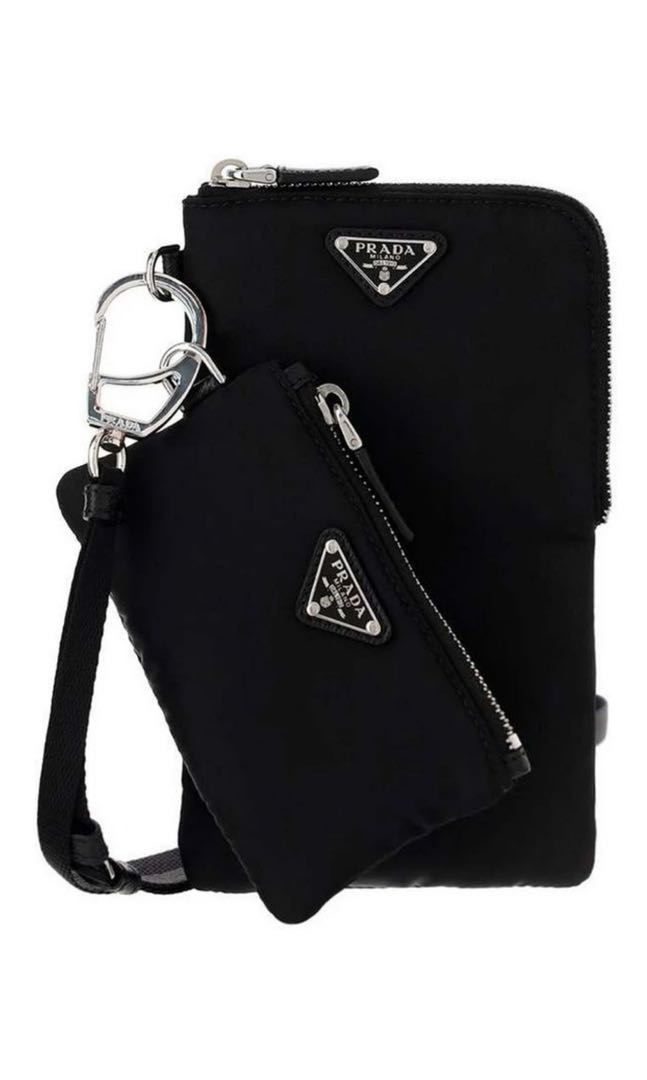 Prada two nylon outlet pouches
