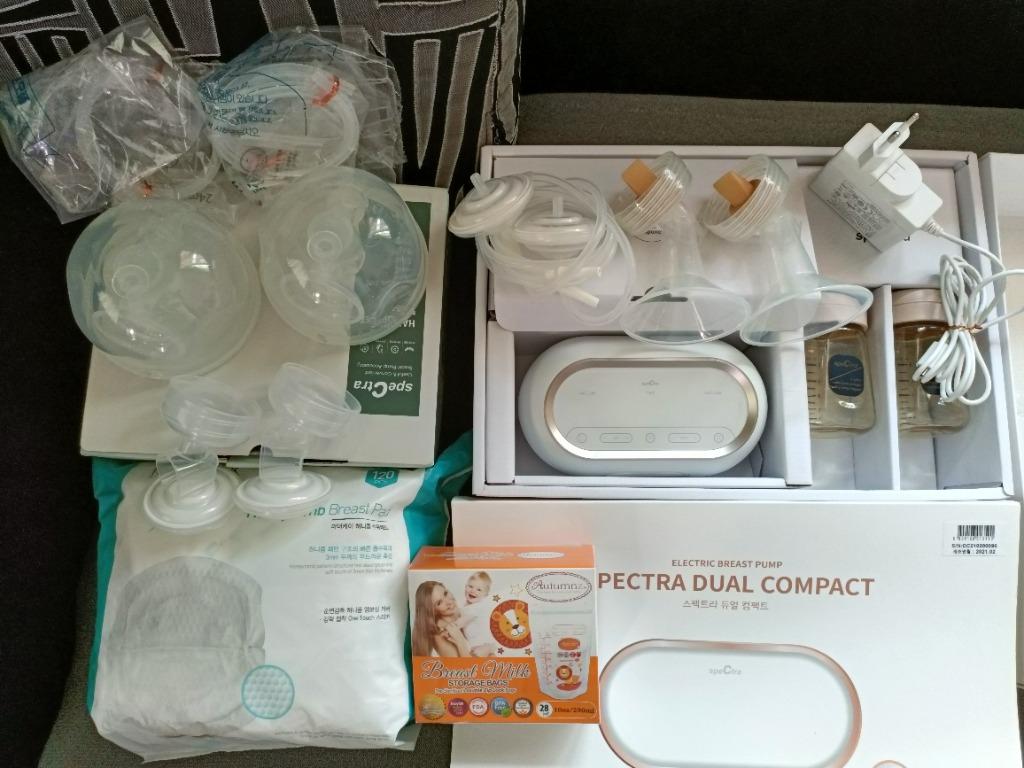 Preloved Spectra Dual Compact Breast Pump, Babies & Kids, Nursing
