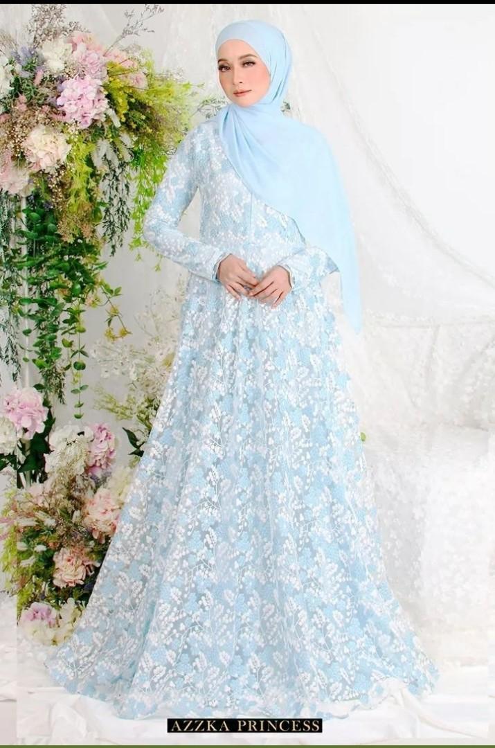Princess A Line cut Dress for Raya Functions