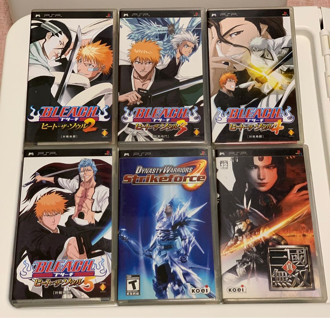 PSP Games Bleach and Dynasty Warriors, Video Gaming, Video Games