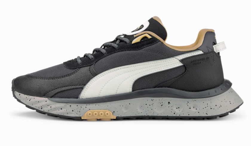 Puma Wild Rider Trainers (Black Ebony) (Size EUR 42 US 9), Men's ...