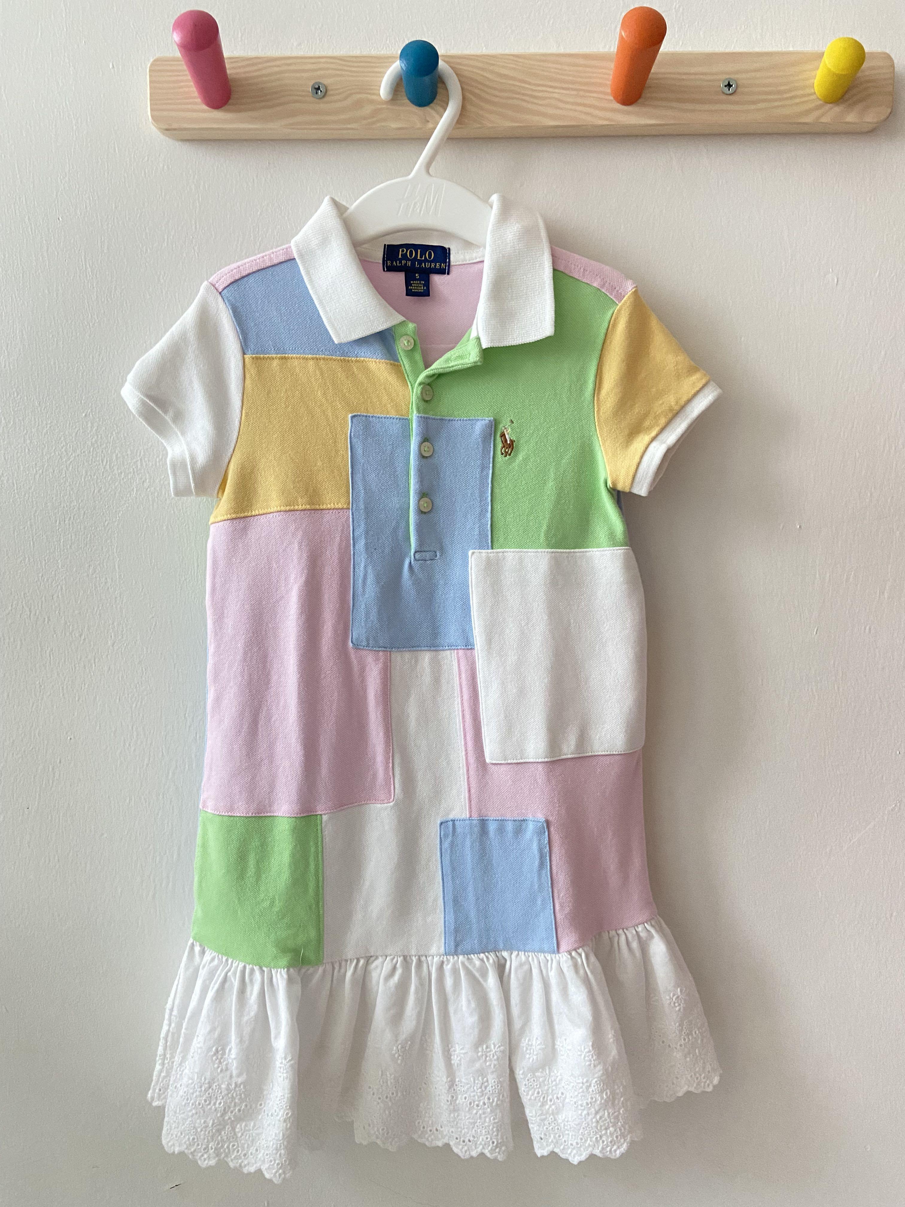 Ralph Lauren Patchwork Dress, Babies & Kids, Babies & Kids Fashion on  Carousell