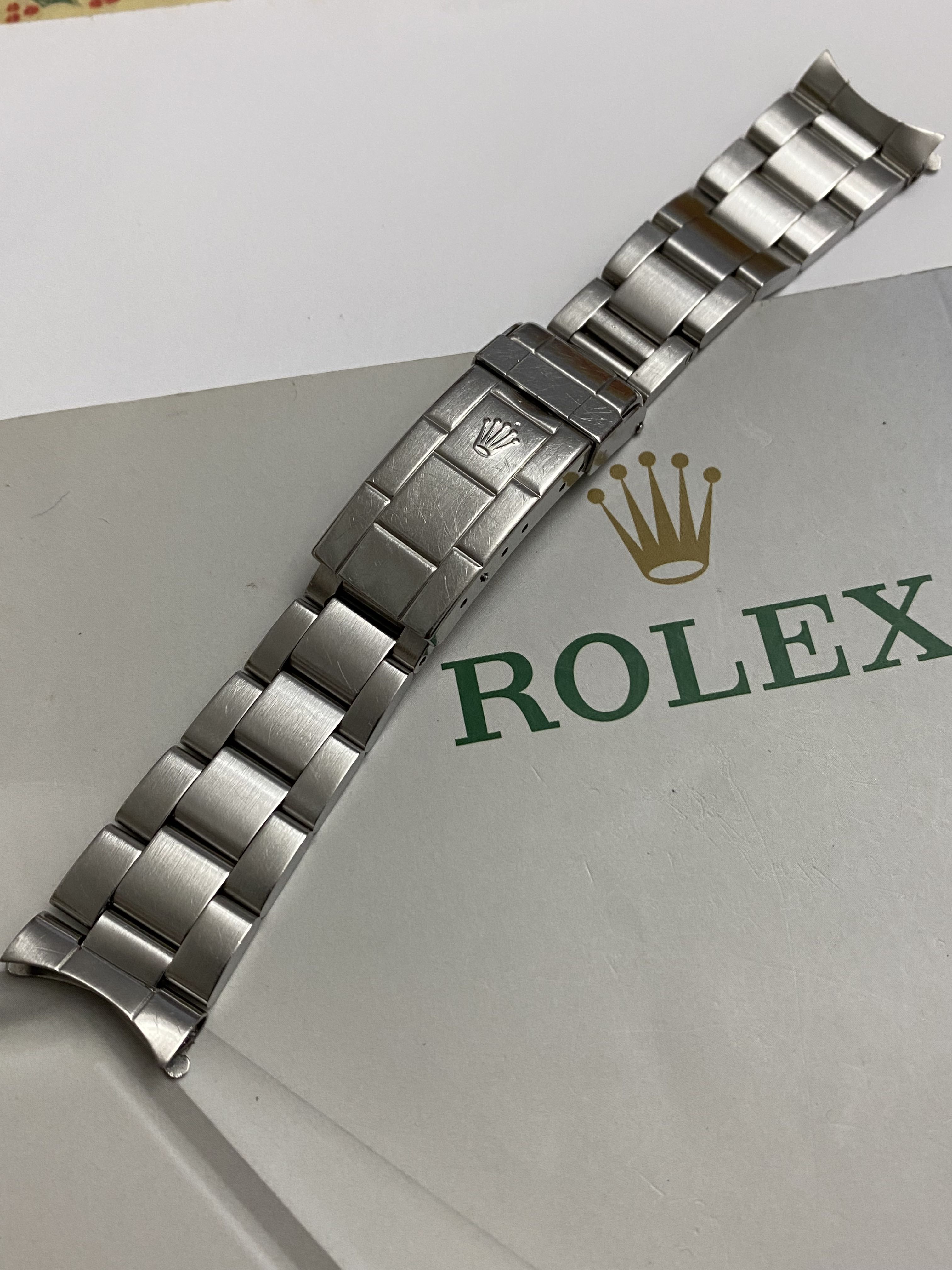 Rolex Submariner S S bracelet 93150 for models 16800 and 16610
