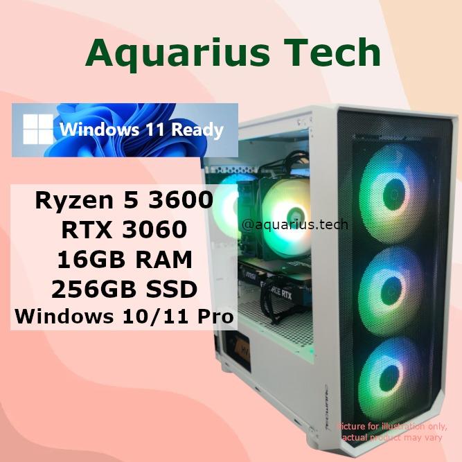 RTX 3060 Ryzen 3600 Budget Gaming Computer PC Custom PC