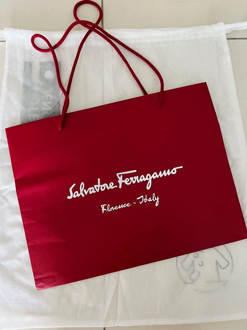 Salvatore ferragamo shopping bag deals