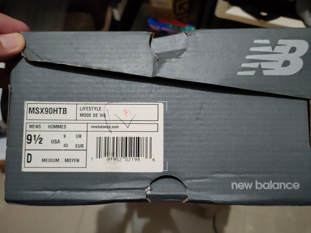 Sepatu Lari Running Casual Sneakers NEW BALANCE X90 MSX90HTB Original BNIB size 43