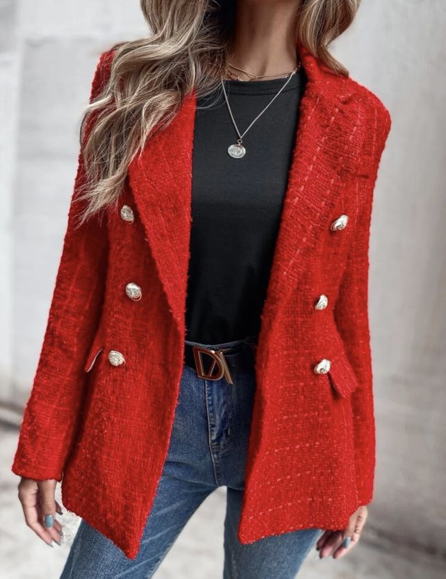 Shein sales tweed jacket