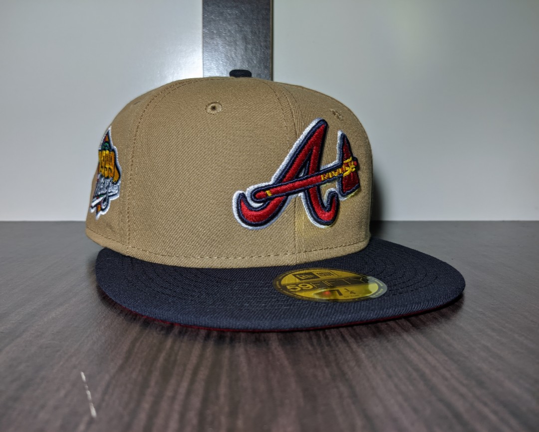Atlanta Braves Sneakertown  Streetwear hats, Custom fitted hats