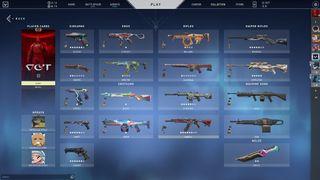 Stacked valorant account