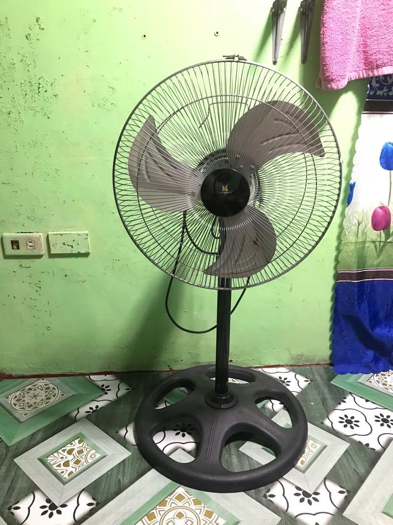 Standard electric outlet fan