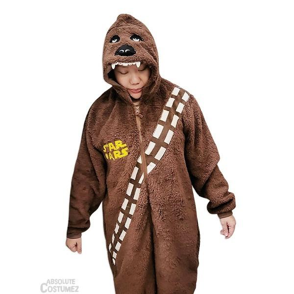 Star Wars Chewbacca Onesie Adult Size Costumes IT2072