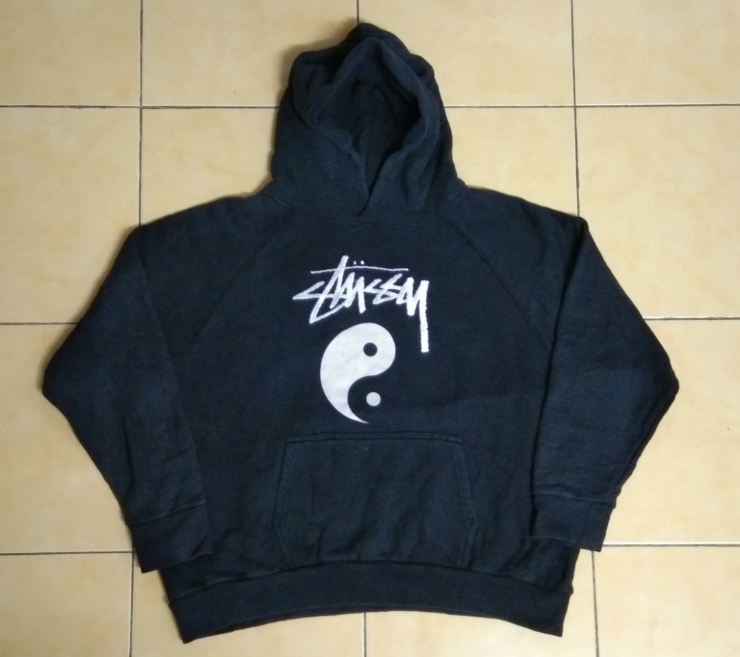Stussy yin yang hoodie store