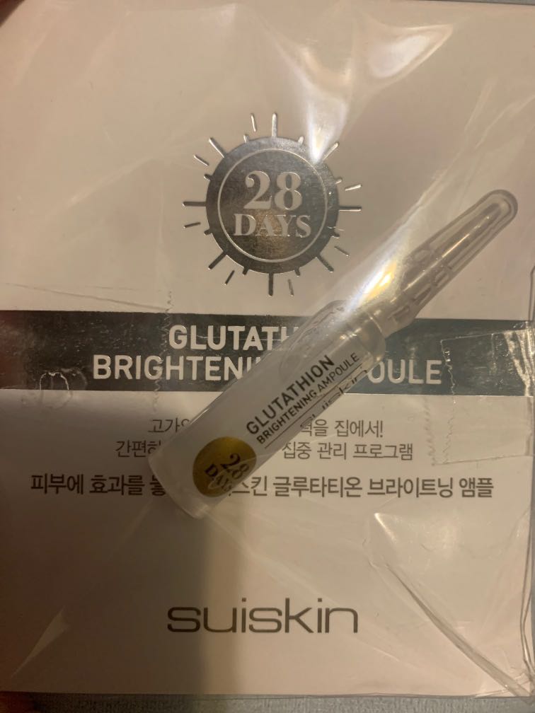 suiskin glutathione brightening ampoule Huyết Thanh Suiskin Glutathione Brightening Ampoule main image 0