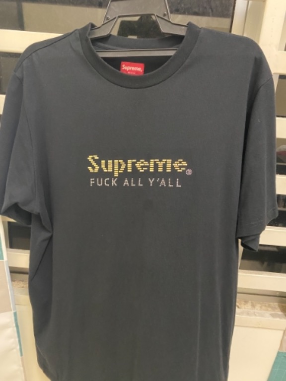 Supreme Gold Bar tee Men s Fashion Tops Sets Tshirts Polo Shirts on Carousell